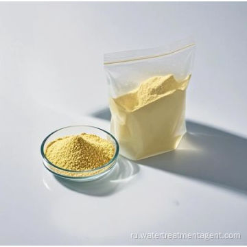 Промышленная очистка воды Белый или желтоватый твердый PAC